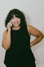 Smiling on a phone call